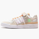 Adidas Forum Lace Low White Orange Pink (women's)