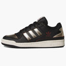 Adidas Forum Low Cl Black Cyber Metallic Off White