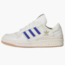 Adidas Forum Low Cl Cloud White Royal Blue Almost Yellow (women's)