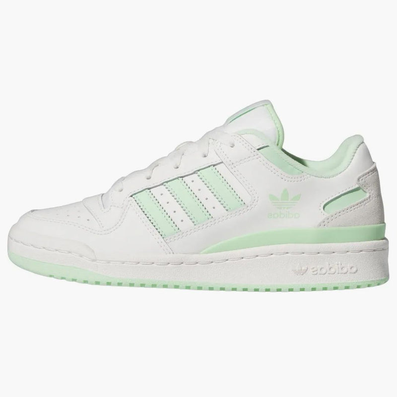 Adidas Forum Low Cl Cloud White Semi Green Spark (women's)