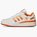 Adidas Forum Low Cl White Real Gold Orange