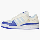 Adidas Forum Low Classic Cream White Clear Sky Semi Lucid Blue