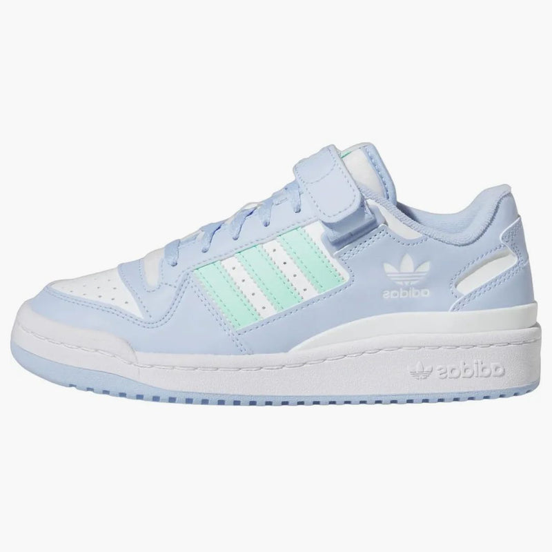 Adidas Forum Low Cloud White Easy Green Blue Dawn (gs)