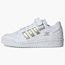 Adidas Forum Low Cloud White Gold Metallic (women's)