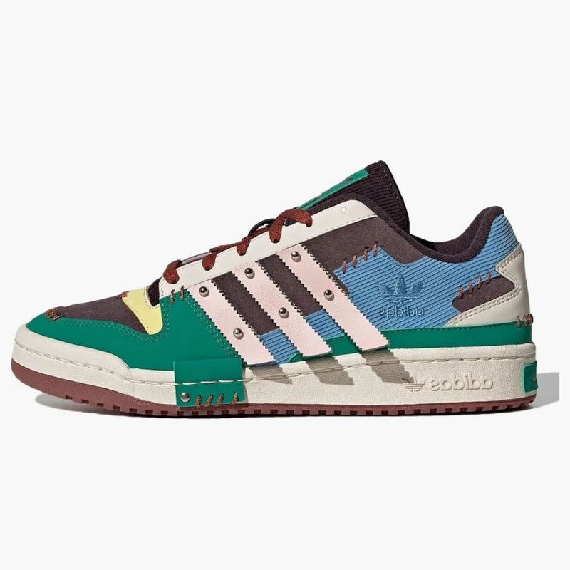 Adidas Forum Low Melting Sadness Patchwork White