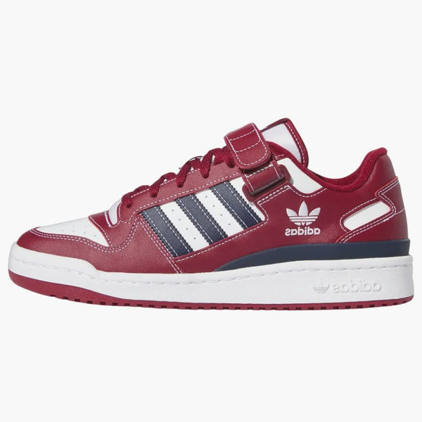 Adidas Forum Low Team Collegiate Burgundy Cloud White Collegiate Navy