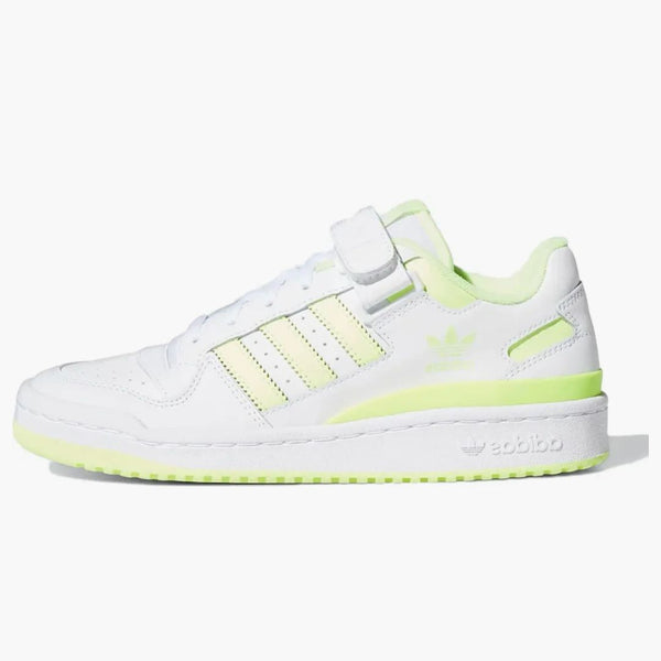 Adidas Forum Low White Hi-res Yellow (women's)