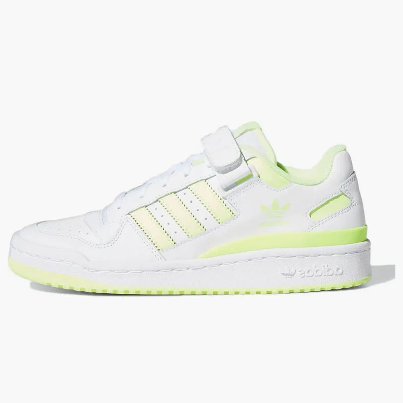 Adidas Forum Low White Hi-res Yellow (women's)