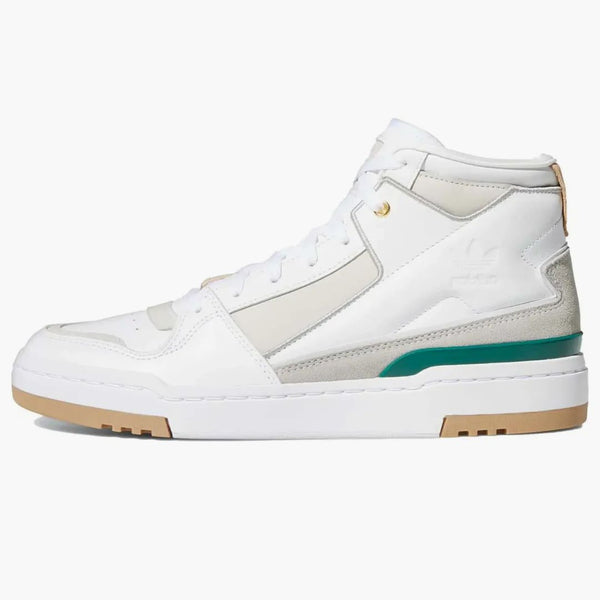 Adidas Forum Luxe Mid White Collegiate Green Gum