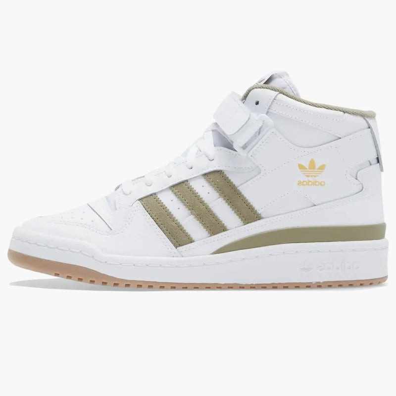 Adidas Forum Mid Cloud White Orbit Green