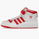 Adidas Forum Mid Cloud White Vivid Red