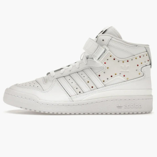 Adidas Forum Mid Swarovski White Multi Color (women's)