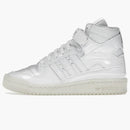 Adidas Forum Mid Triple White Patent Leather (women's)