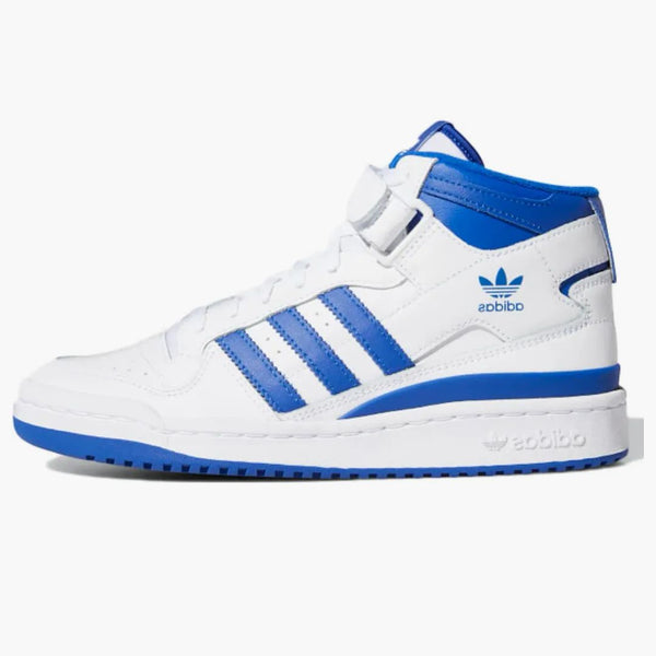 Adidas Forum Mid White Royal Blue (women's)