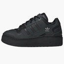 Adidas Forum Xlg Carbon Core Black Matte Silver (women's)