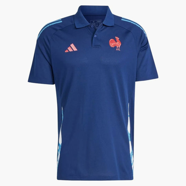 Adidas France Polo Shirt tmavě modrá
