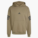 Adidas Future Icons 3-Stripes Hoodie Olive Straa