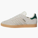 Adidas Gazelle Aluminium Wonder Beige Collegiate Green