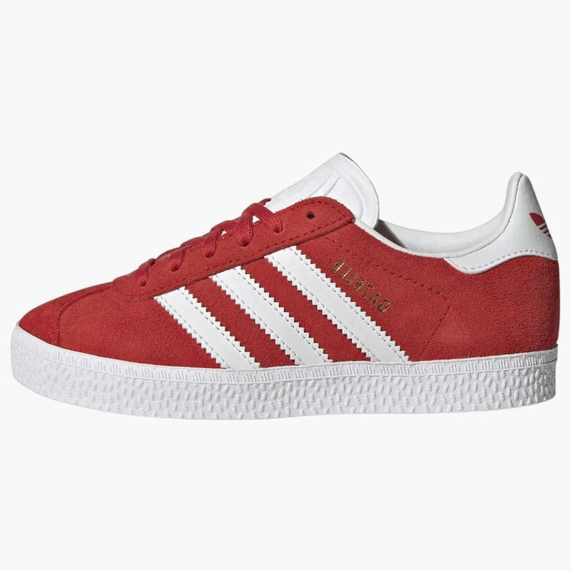 Adidas Gazelle Better Scarlet Cloud White Gold Metallic (ps)