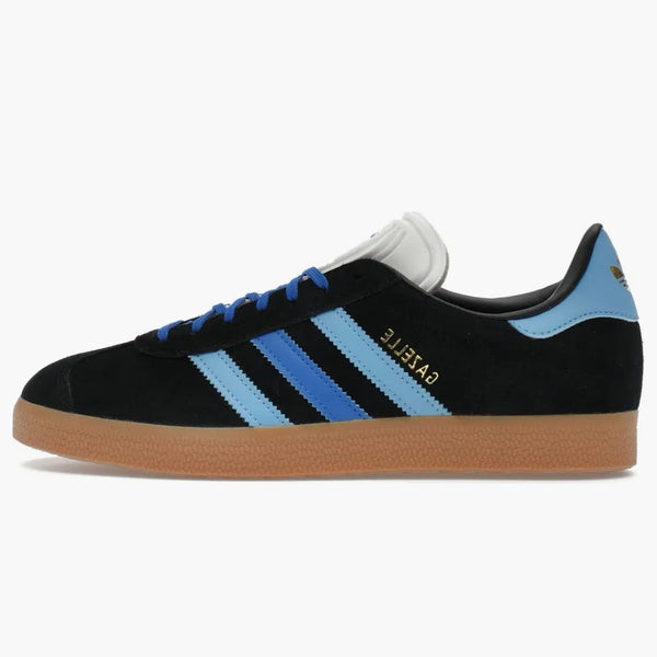 Adidas Gazelle Black Light Blue (women's)