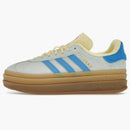 Adidas Gazelle Bold Almost Blue Yellow (women's)