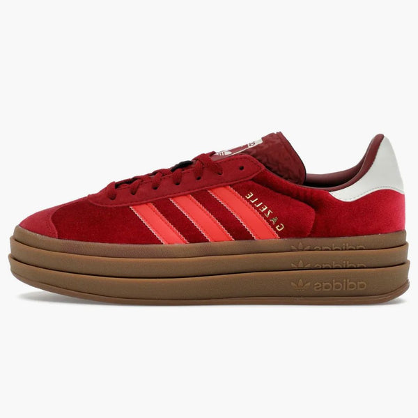 Adidas Gazelle Bold Bright Red Velvet (women's)