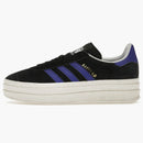 Adidas Gazelle Bold Core Black Lucid Blue (women's)
