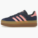 Adidas Gazelle Bold Dark Blue Pink Spark (women's)