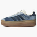 Adidas Gazelle Bold Preloved Ink Velvet (women's)
