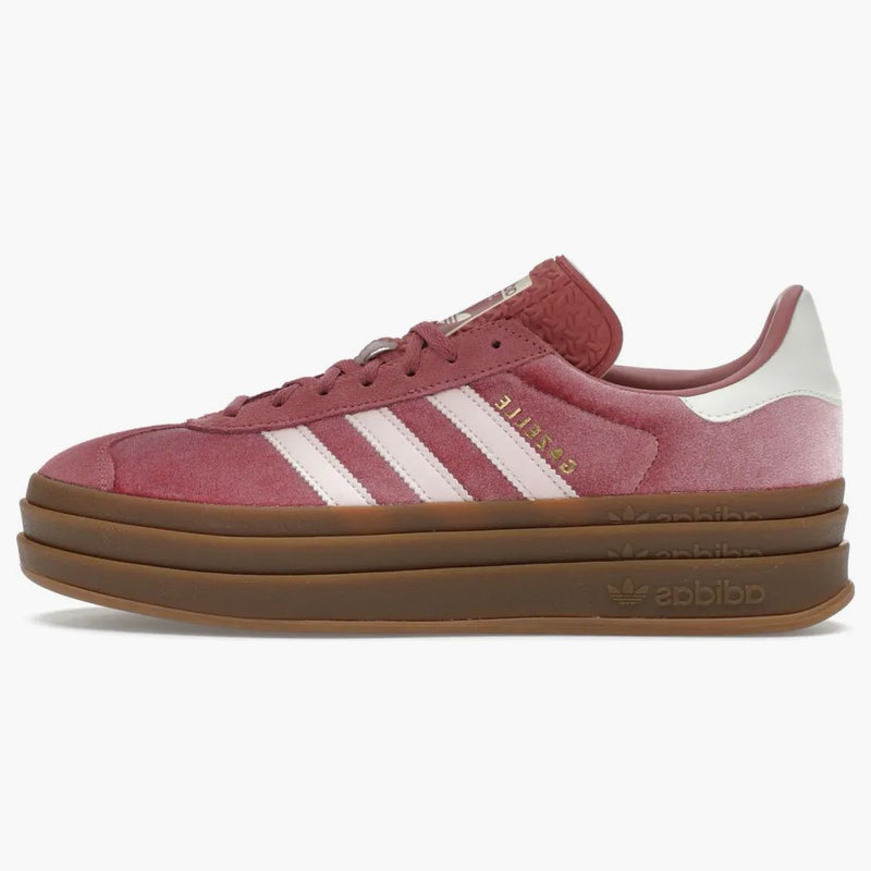 Adidas Gazelle Bold Sandy Pink Velvet (mujer)