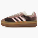 Adidas Gazelle Bold Shadow Brown Warm Clay Glow Pink (women's)