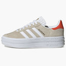 Adidas Gazelle Bold Wonder Beige Collegiate Orange (womens)