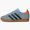 Adidas Gazelle Clear Sky Black Solar Orange (ps)