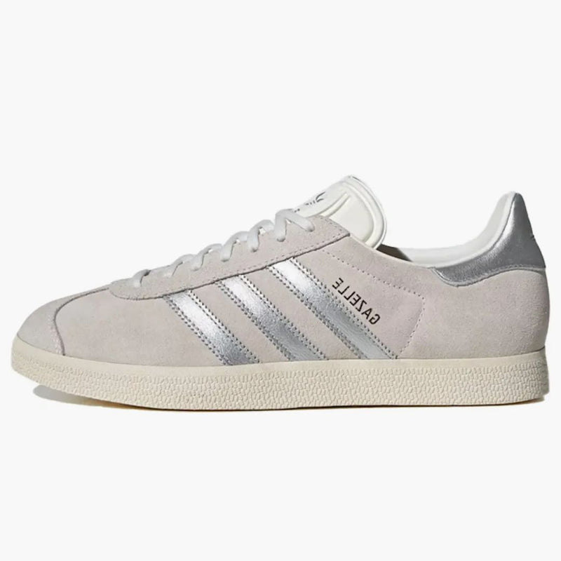 Adidas Gazelle Cloud White Silver Metallic