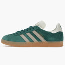 Adidas Gazelle Collegiate Green Wonder Beige Gold Metallic