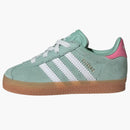 Adidas Gazelle Comfort Closure Hazy Green Cloud White Bliss Pink (TD)