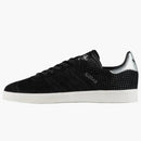 Adidas Gazelle Core Black Silver Metallic (women's)