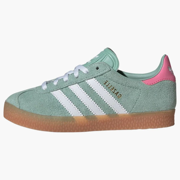 Adidas Gazelle Hazy Green Cloud White Bliss Pink (ps)