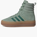 Adidas Gazelle High Silver Green (Women's)