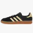 Adidas Gazelle Indoor Black Almost Yellow Gum