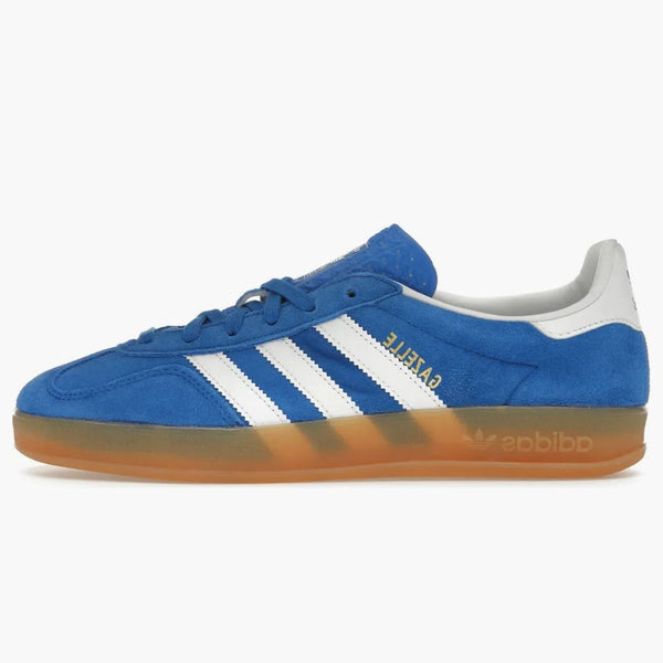 Adidas gazelle cubierta nube de pájaros azules blancos