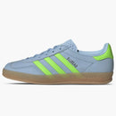Adidas Gazelle Indoor Clear Sky Solar Green (women's)