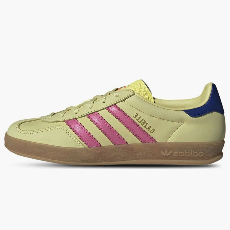 Adidas Gazelle Indoor Powder Yellow Lucid Pink Royal (women's)