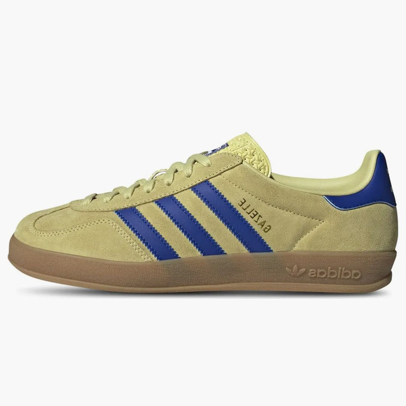 Adidas Gazelle wewnętrzny proszek żółty królewski niebieski