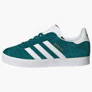 Adidas Gazelle Legacy Teal Cloud White Gold Metallic (ps)