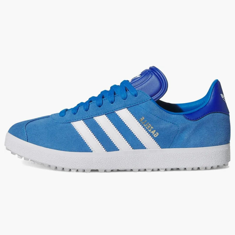 Adidas Gazelle Golf Golf Blue Bird Cloud Bianco