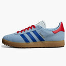 Adidas Gazelle Spikeless Golf Clear Sky Royal Better Scarlet