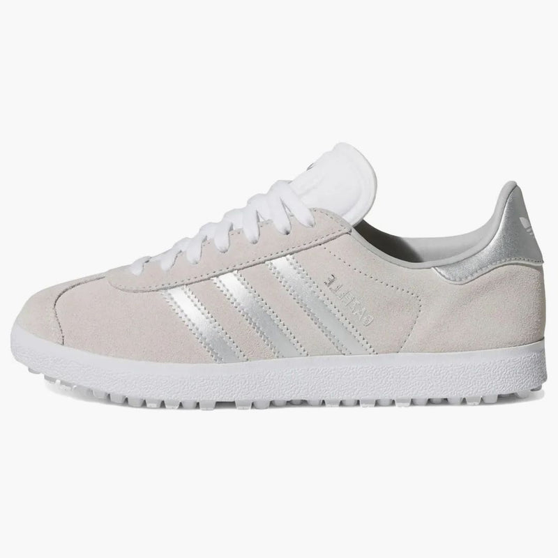 Adidas Gazelle Spikeless Golf Crystal White Silver (Women's)