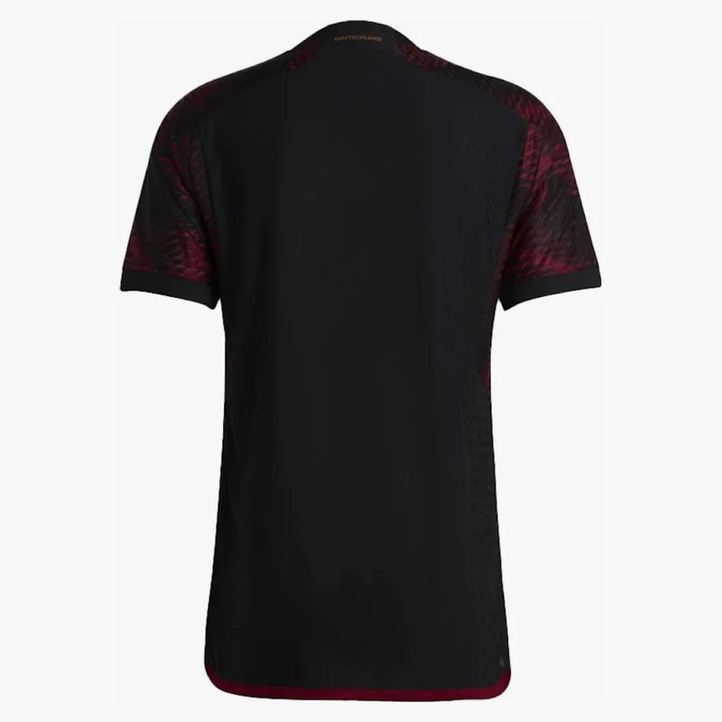 Adidas Německo 2022 Autentické tým dresu Burgundsko
