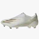 Adidas x Ghosted+ FG White Metallic Gold Melange